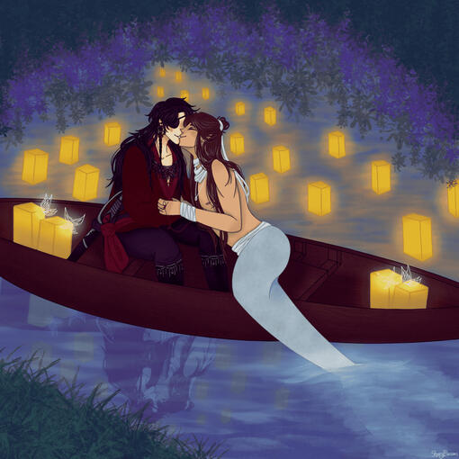 hualian from heaven official's blessing, gift exchange