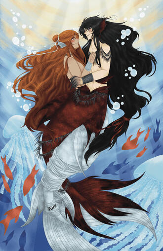 hualian from heaven official's blessing for mxtx tails and scales zine